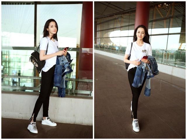 迪丽热巴和邓伦剧里剧外撒狗粮，花样示范高段位情侣装穿法