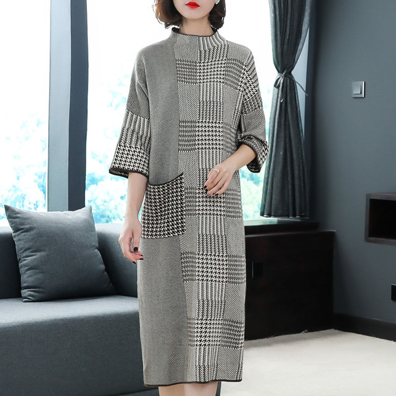 以前入秋，老婆总穿上衣+长裤，现在越来越会了，换这裙美瞎我眼