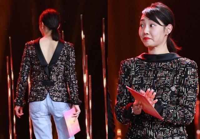 白百何太狠了！穿蕾丝裙透到跟没穿一样，网友：非逼着人看三角区