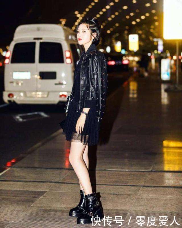 看了唐艺昕的腿, 男人都忍不住怀疑人生, 网友: 简直不能接受