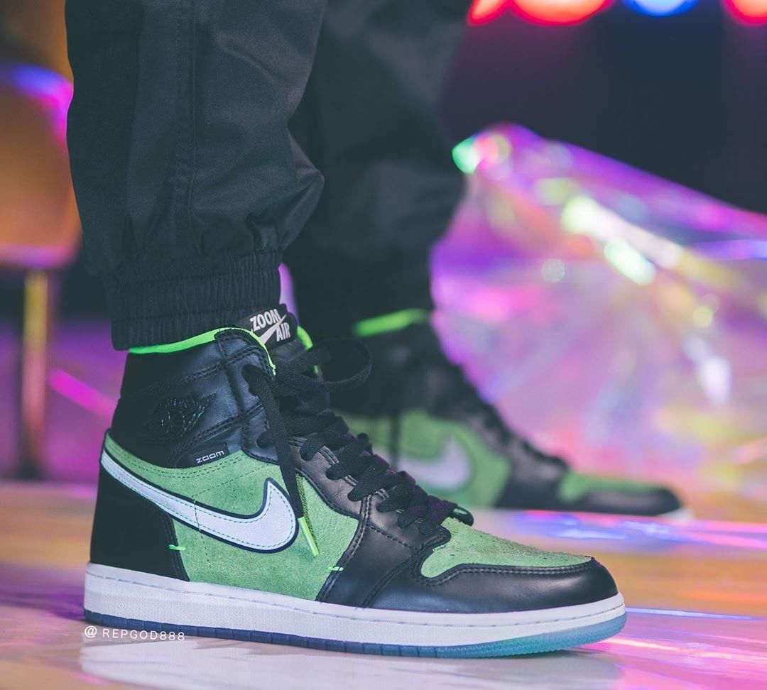  「曝光」全新Air Jordan 1 Zoom上脚首次曝光！看完又真香了