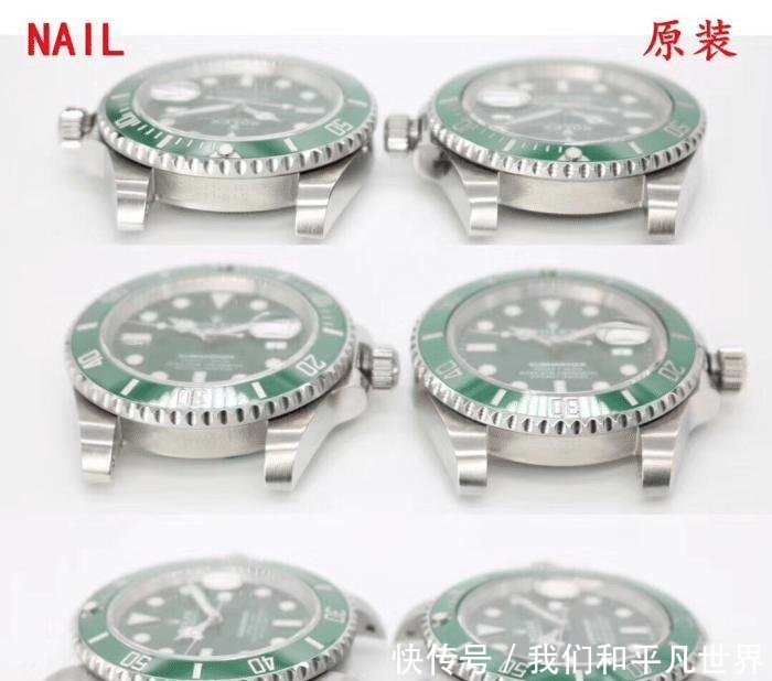 「社会」一枚绿鬼拆解后打败欧米茄劳力士,放大对比后全明白了!