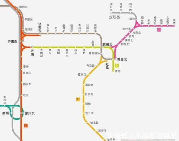  [成雅]中国高铁线路图2019年1月版：每条线路经过哪些城市都可以看到