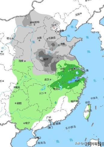 北方最大规模大雪落下，气候格局彻底改变，南方阴雨，湿冷加剧