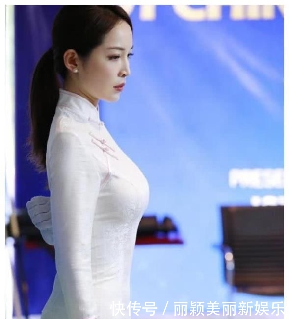  瑞士@中国女裁判凭身材爆红，穿旗袍亮相瑞士赛场，网友：尽显东方美