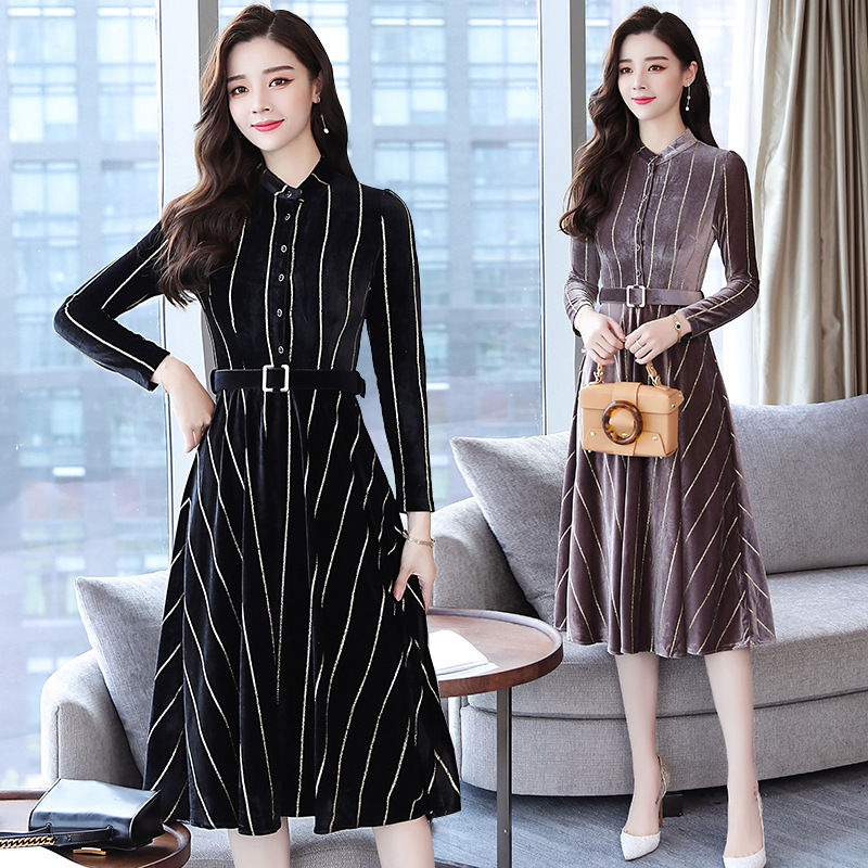 40多岁的女人丢掉妈妈装!现在流行这几款秋裙，美的一愣一愣的