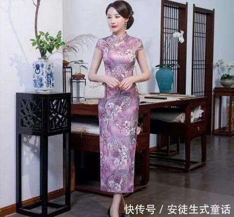 女性|立领修身长旗袍的“五美”,一定要了解哦!