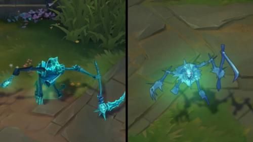  #皮肤#皮肤翻身？稻草人皮肤重做前后对比 多款皮肤现已绝版