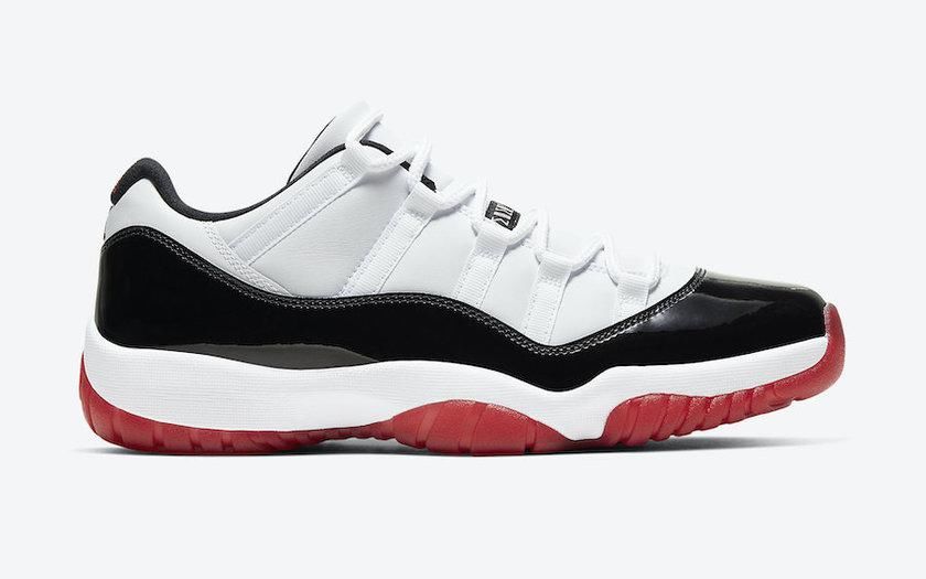  [发售]6月中旬发售，AJ11 Low “White Bred”官图释出
