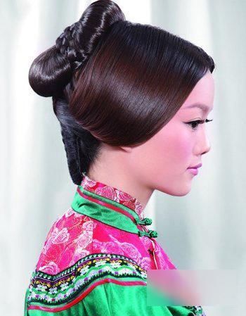 3款古代格格发型梳发图解！