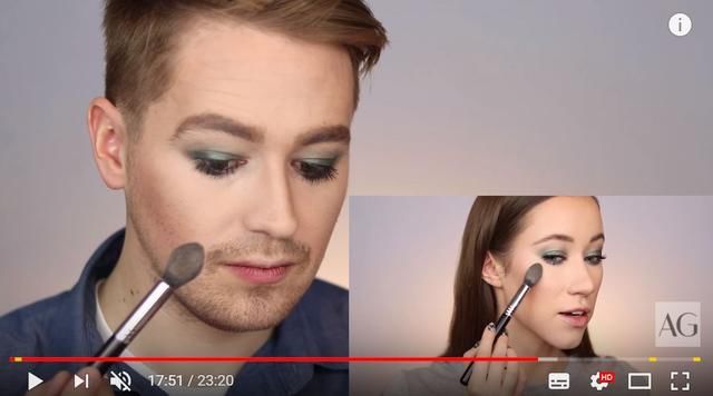 你的猪猪男孩已上线~法国人发现越来越多的中国男生开始接受化妆