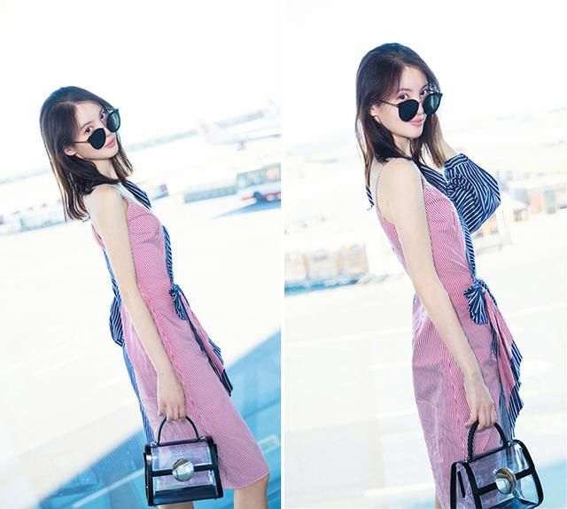 不对称连衣裙能逼死强迫症，金晨时髦范爷优雅，郑秀文略带老气