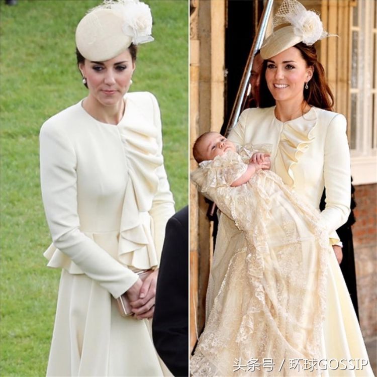 三个孩子洗礼,都选择同一品牌连衣裙,它绝对是凯特王妃的真爱