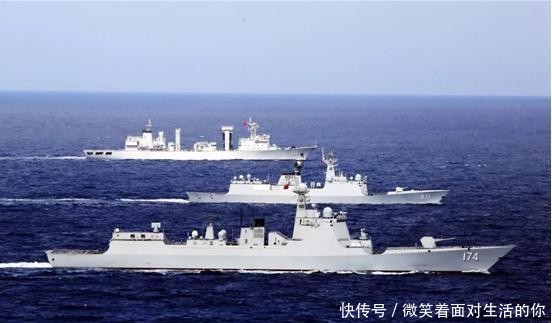 中国:美国家门口冒出一支中国舰队,阵容很强大,赶不走也打不得!
