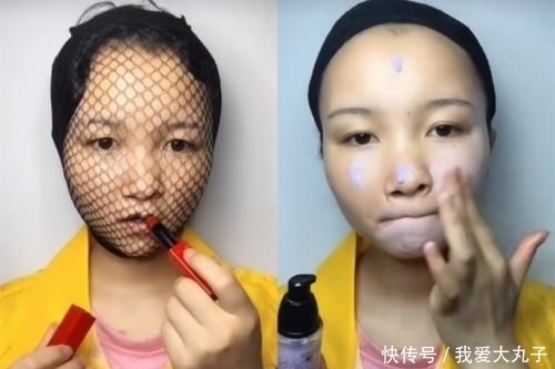  残党@女生为啥要化妆？化妆前后判若两人，看完手残党：求你放过自己！
