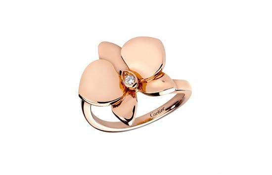 看见好多美女都在带兰花，才发现原来出自卡地亚