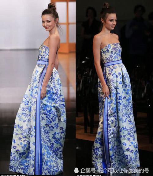 适合夏日的青花瓷，从凯特王妃到傻脸娜，谁把中国元素穿得最美