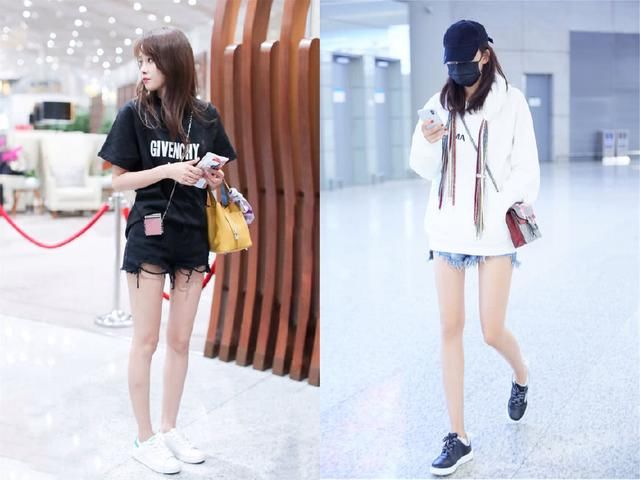 孙怡只是胖着玩？穿卫衣搭配热裤，“筷子腿”也回来了