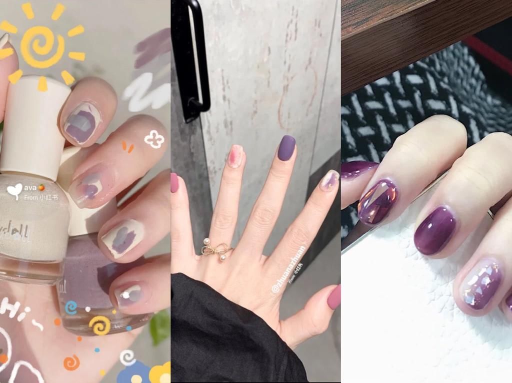  女生■女生手不白可以试试下面这几款美甲，不仅夏日气息十足，还贼少女