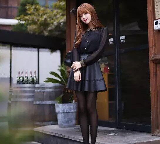  『美女』好丝，好腿，好身材，这样的美女不做模特可惜了！