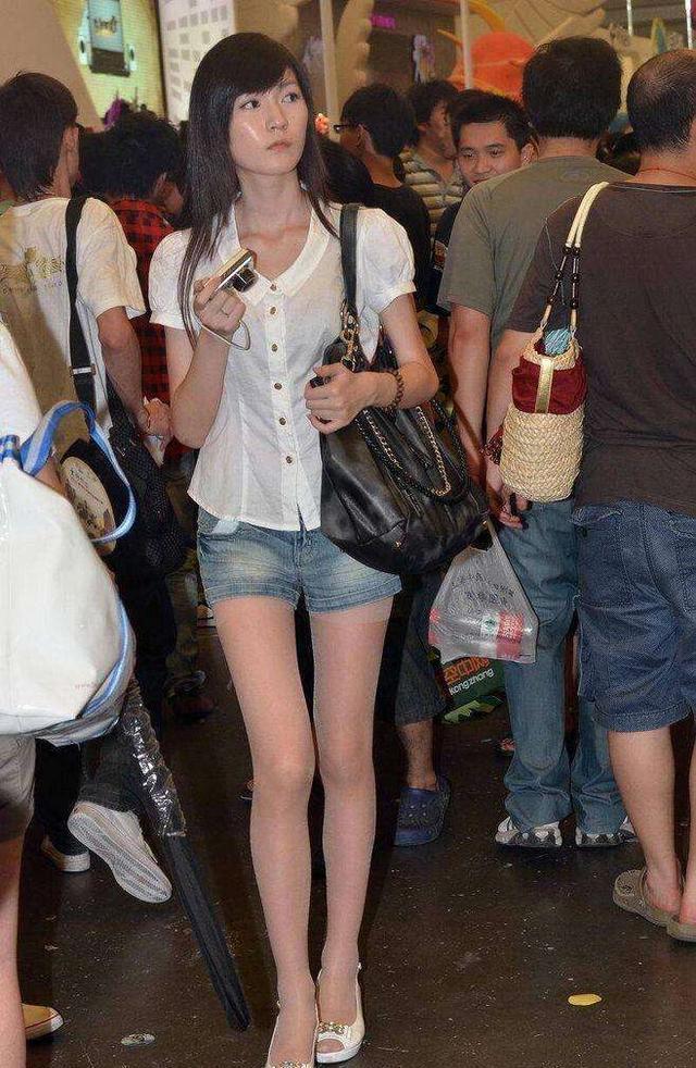 紧身裤个子高挑显腰身, 大方是一大亮点, 温婉的女人味