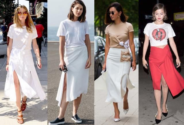 想把t恤穿时髦?还是跟时尚博主学学吧,36套搭配每天不重样