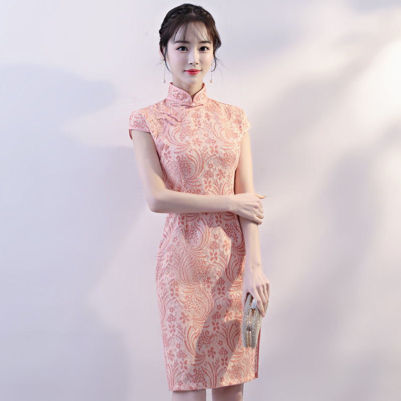 别傻傻穿真丝裙了!“改良旗袍”尽显身材高贵优雅，老公垂涎三尺