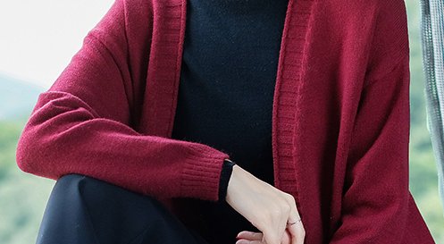 入秋先别买风衣!瞧这新款，洋气开衫，6070后女人穿美又减龄