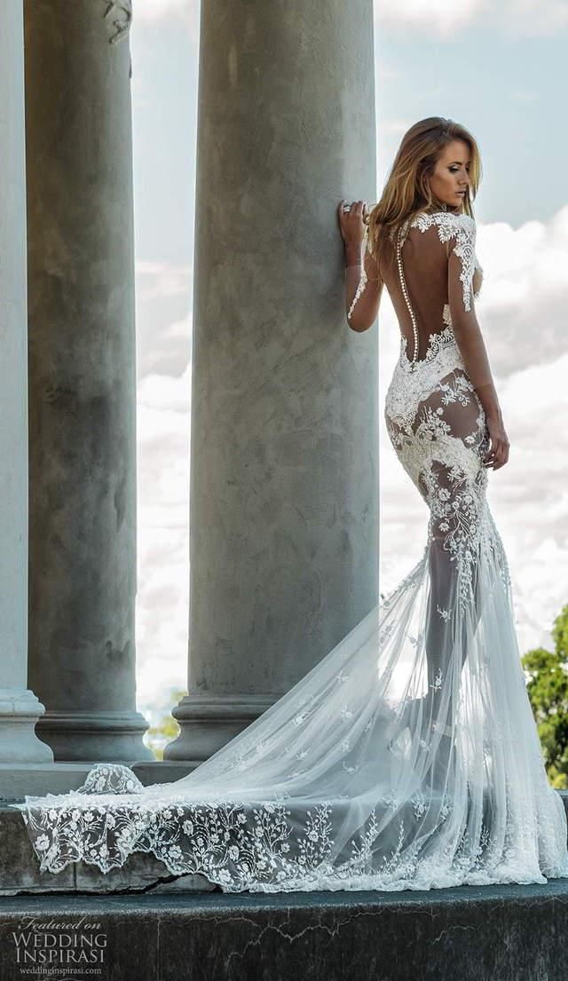  「系列」Nektaria 婚纱系列 垂坠华丽婚纱带给新娘好心情