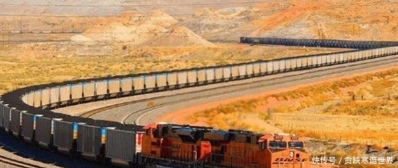  「高铁」世界上最长的火车，长度达7352米，重10万吨，别数了根