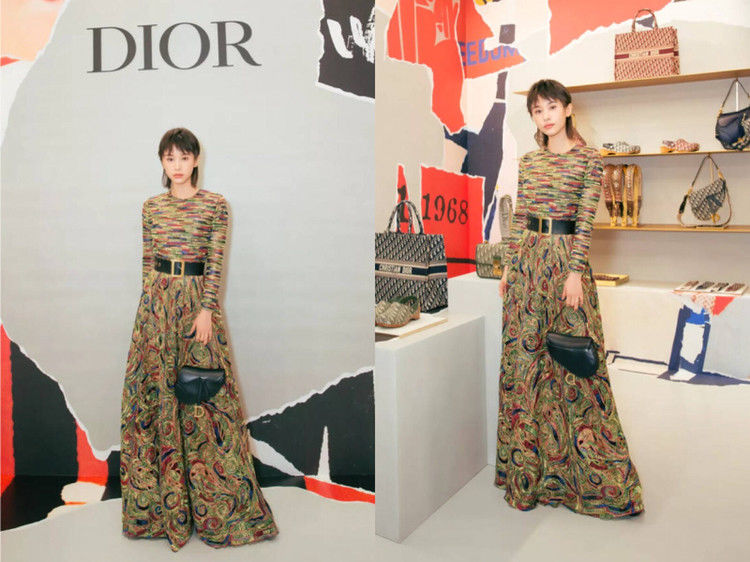 Dior酒会:赵丽颖优雅，王子文帅气，韩东君这一身完胜黄景瑜