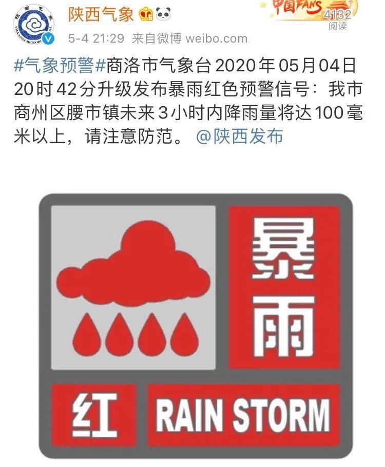  「平均气温下」这里已下冰雹！今天起陕西全省有雨！