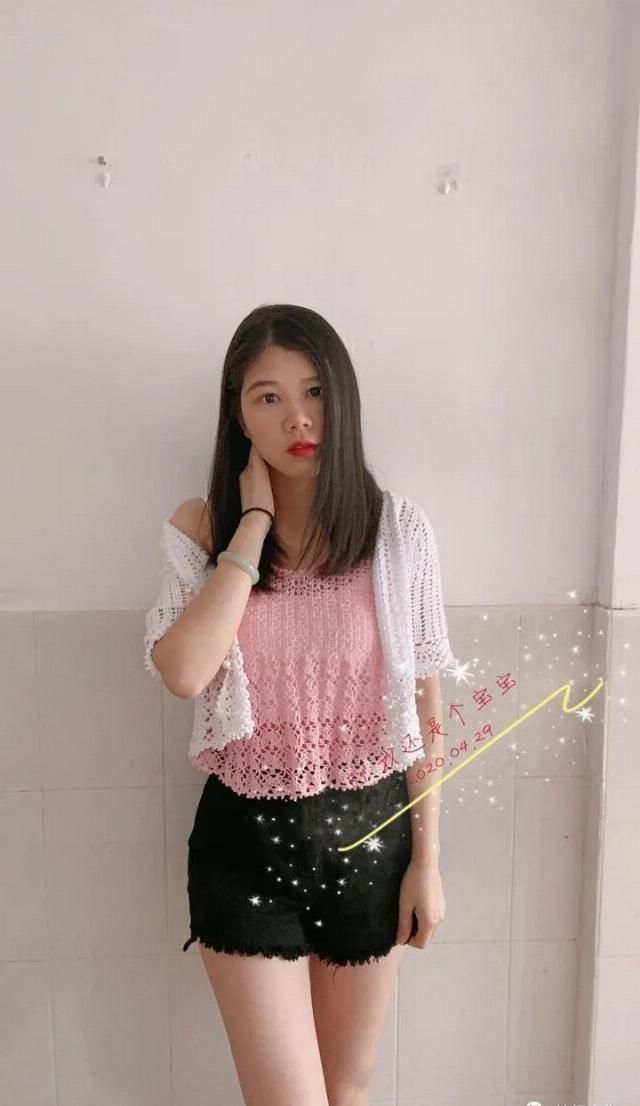  『同款』亲子同款，少女心满满的珍珠亚麻钩针吊带（有编织图解）