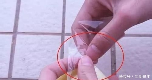 上藏|原来胶带上藏着个秘密,不用刀切不用嘴咬,一拉就断!