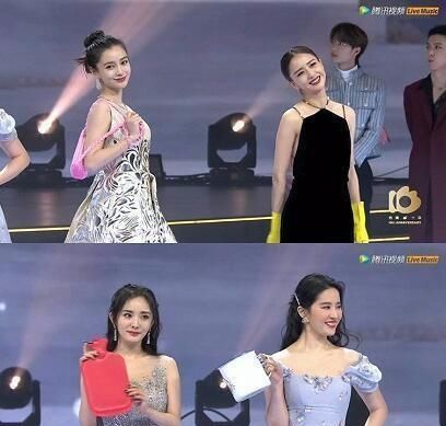 微博之夜的神仙同框