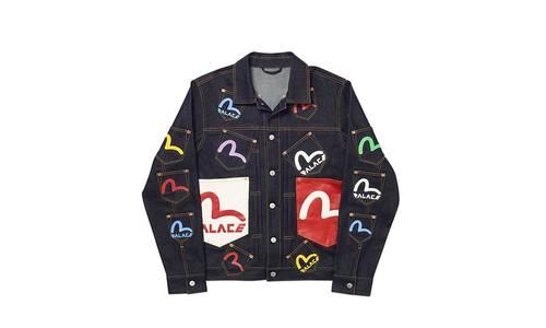  『PALACE』细节玩味丰富！PALACE x EVISU 联名系列正式发布