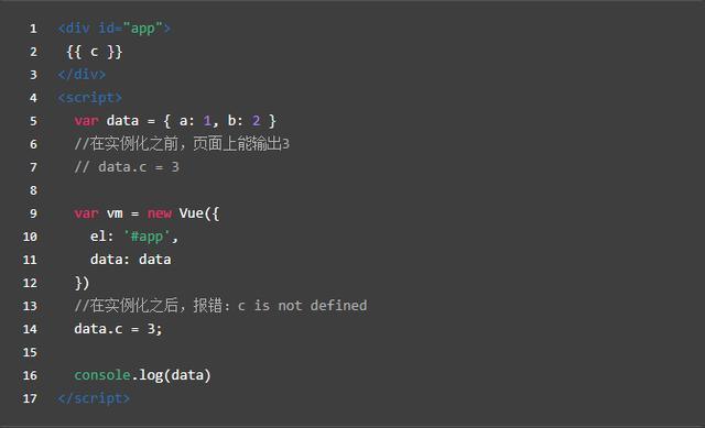 vue.js初入门(三Vue实例)