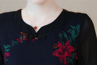 秋季旗袍上新了，款款优雅迷人，我给婆婆买了3件