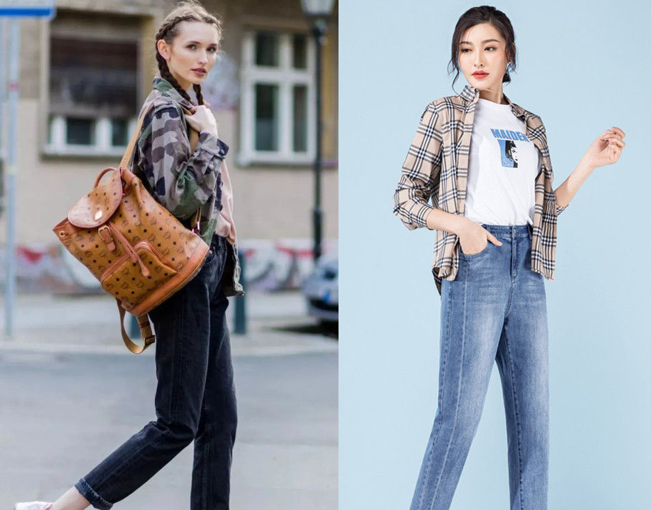  #时髦#今年的“烟管裤”太火了:简约、知性、女人味十足!