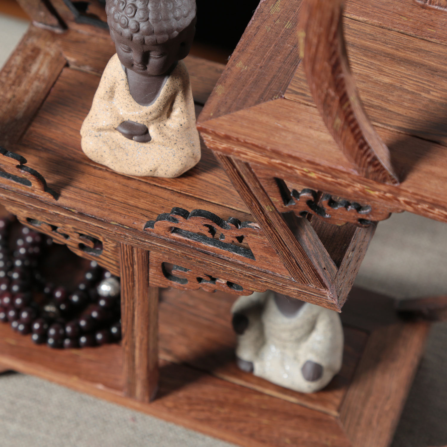 等我有钱了，一定学学文化人摆鸡翅木、红木摆件，复古大气显格调