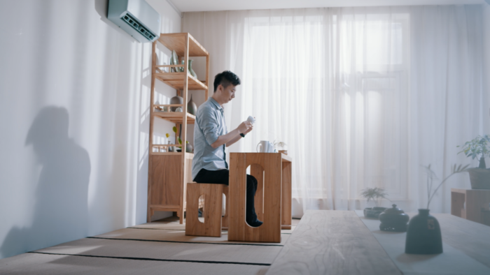 美的MWOW空调联合时尚博主黎贝卡倡导简单生活