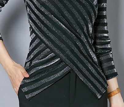 女人再懒，别穿大妈装出门！9月流行小衫配平底鞋，洋气显美嫩瘦