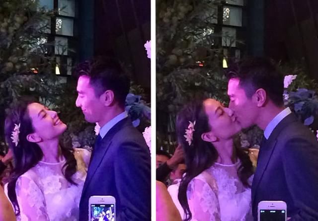 国民女神高圆圆绿色紧身连衣裙,性感到爆炸