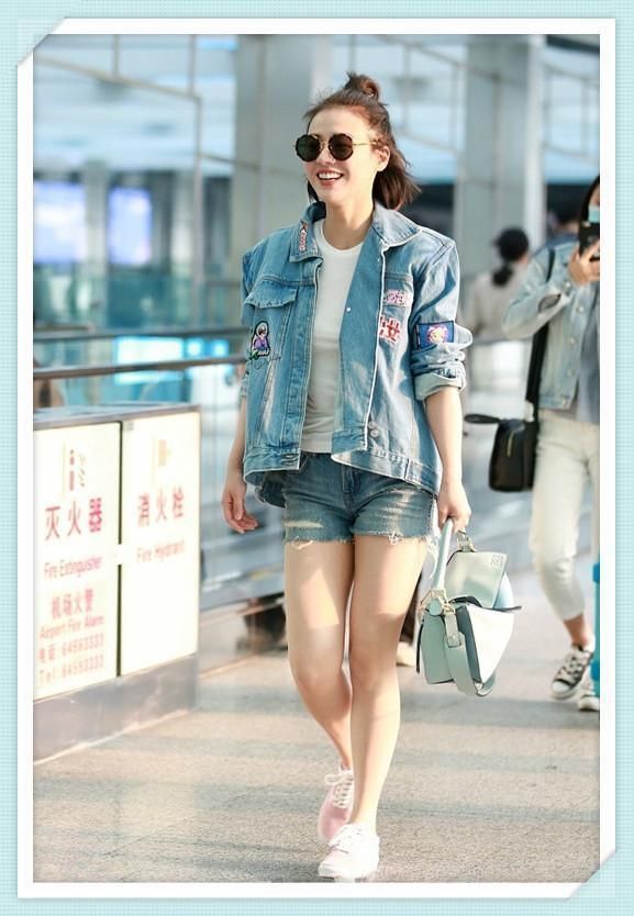 看了张韶涵的短裤，再看看马思纯，网友：吓得我赶紧放弃了减肥！