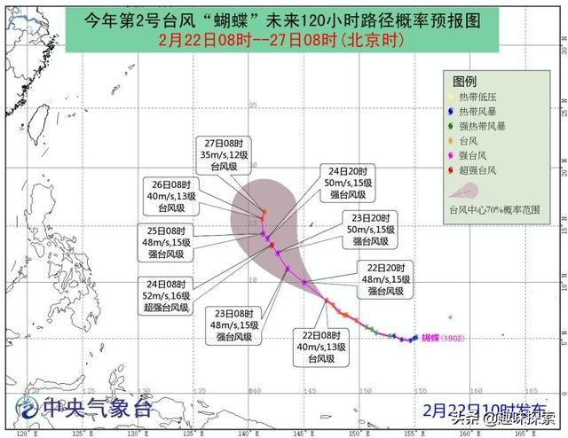 风力大增！蝴蝶成14级强台风，专家指出，或成今年第一个超强台风