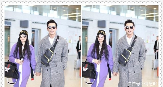 钟丽缇可真敢穿，紫色大衣吸睛十足，网友扮嫩就服你！