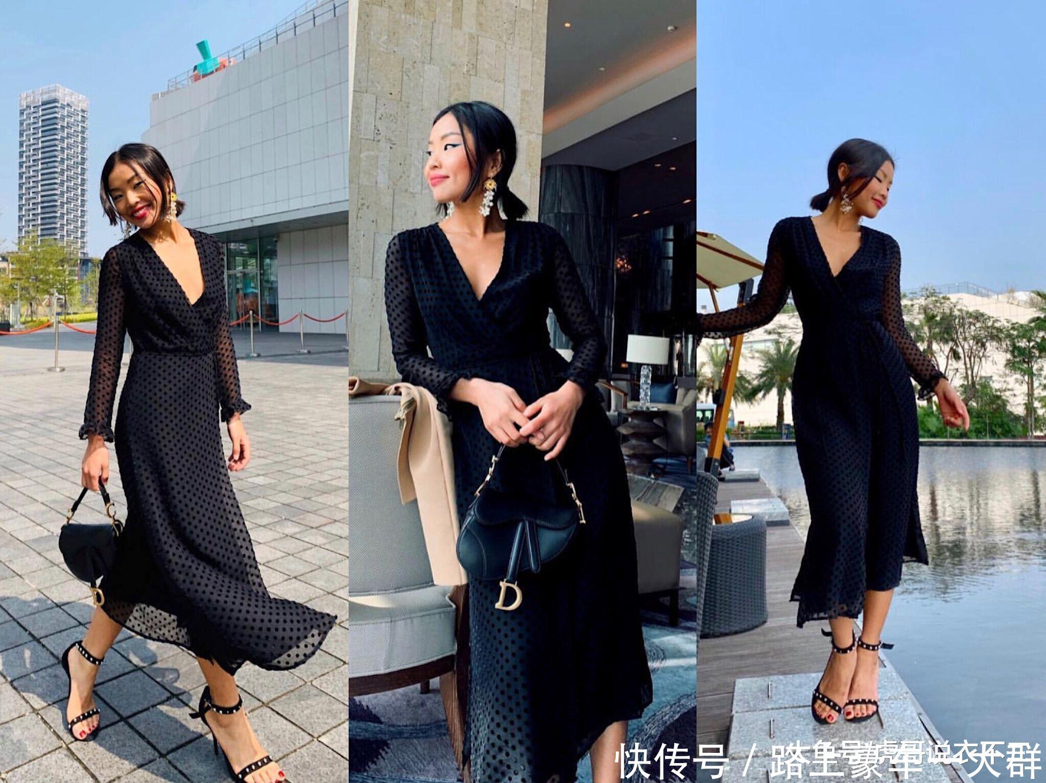 『蓝色』女人到五十岁别穿总穿旧衣服,这些优雅知性的款式,女儿们多看看
