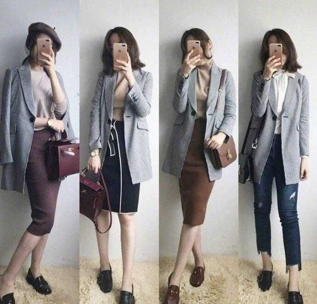  「女生」初春温柔气质穿搭，小个子女生这样穿显高又显瘦，秒变女神范十足