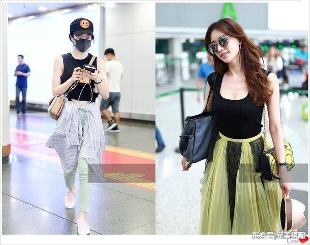 看了张雪迎的小背心，再看看林志玲，才知道少女和熟女差距有多大