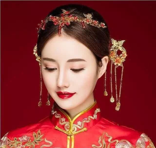  「头饰」唯美复古的中式婚礼头饰，打造出倾国倾城的你
